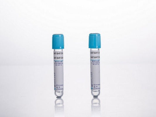 Vacutainer σωληνάρια πήξης LABTUB Κιτρικό Νάτριο 3,2% μπλε 9ml 16mm x 100mm-100τμχ
