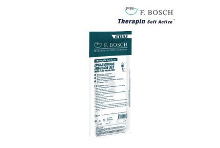 F. Bosch Intravenous Infusion Set with flow regulator - MEDWHOLESALE