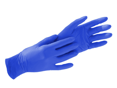 F. Bosch Nitrile Gloves Blue Powder - Free - MEDWHOLESALE