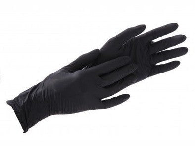 Filoskin BlackStyle Nitrile Gloves 50pcs Powder - Free - MEDWHOLESALE