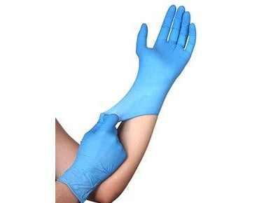 Filoskin Latex Gloves Blue Powdered - MEDWHOLESALE