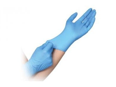 Filoskin Nitrile Gloves Blue Powder - Free - MEDWHOLESALE