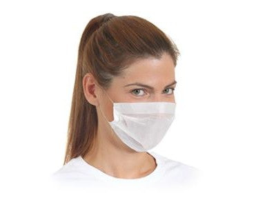 Nurse's Paper Facemask - MEDWHOLESALE