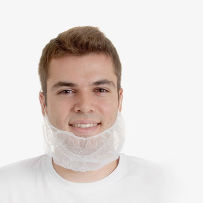 F. Bosch, Beard mask non-woven, white