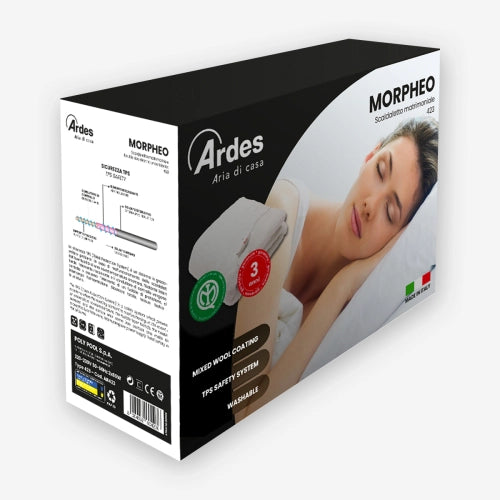 Morpheo Ardes, Ηλεκτρικό υπόστρωμα (κουβέρτα), 50% παρθένο μαλλί, 150Χ80εκ.