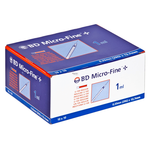 Σύριγγες ινσουλίνης BD Microfine