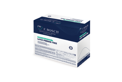 F.Bosch Latex Gloves Surgical Sterile White Powder Free