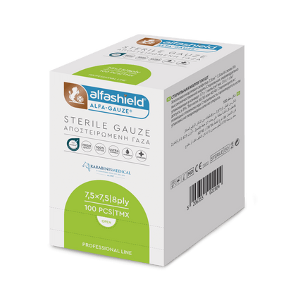 Alfashield / ALFA - GAUZE Packs Sterile Gauze - MEDWHOLESALE