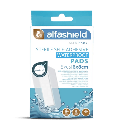 Alfashield / ALFA PADS Sterile Self - adhesive Pads Water - proof - MEDWHOLESALE