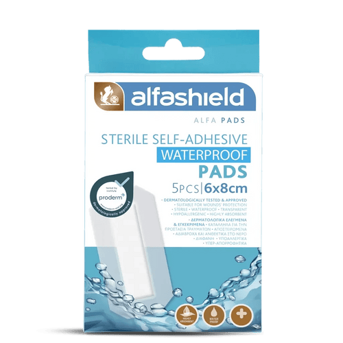 Alfashield / ALFA PADS Sterile Self - adhesive Pads Water - proof - MEDWHOLESALE