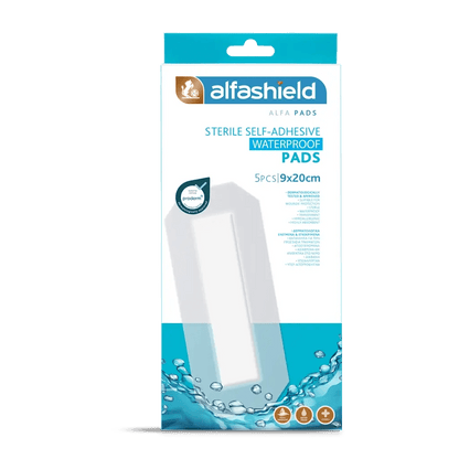 Alfashield / ALFA PADS Sterile Self - adhesive Pads Water - proof - MEDWHOLESALE