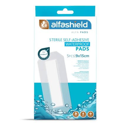 Alfashield / ALFA PADS Sterile Self - adhesive Pads Water - proof - MEDWHOLESALE