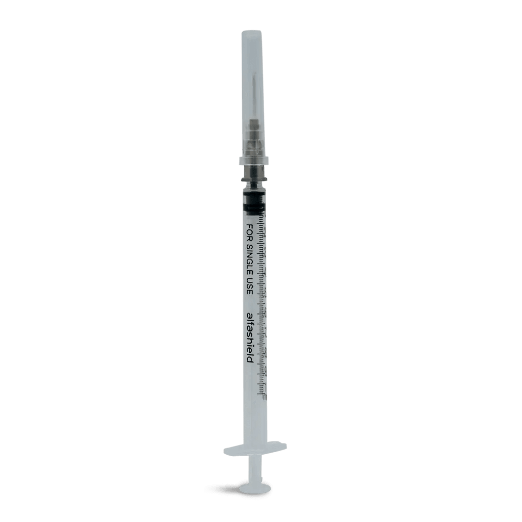 Alfashield / Alfa Syringes with Needle - MEDWHOLESALE