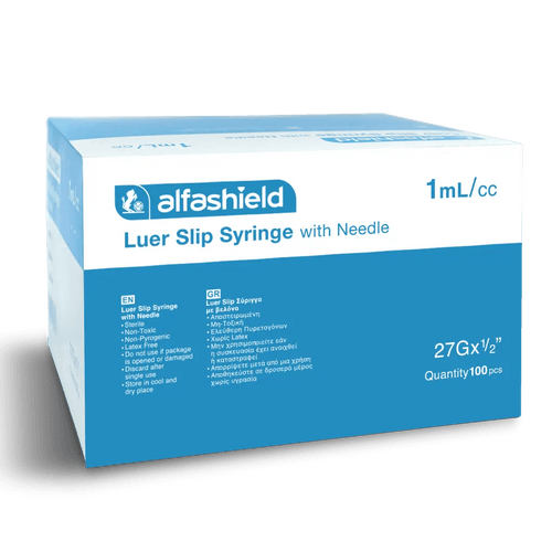 Alfashield / Alfa Syringes with Needle - MEDWHOLESALE
