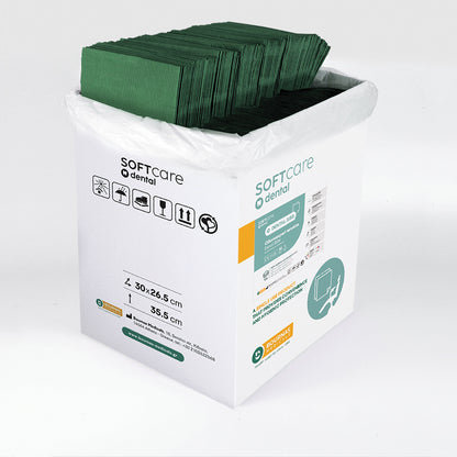 Οδοντ. πετσέτα Soft Care Plus 3ply (500 τεμ)