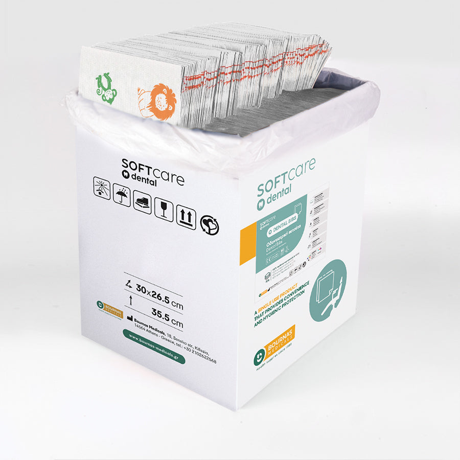 Οδοντ. πετσέτα Soft Care Plus 3ply (500 τεμ)
