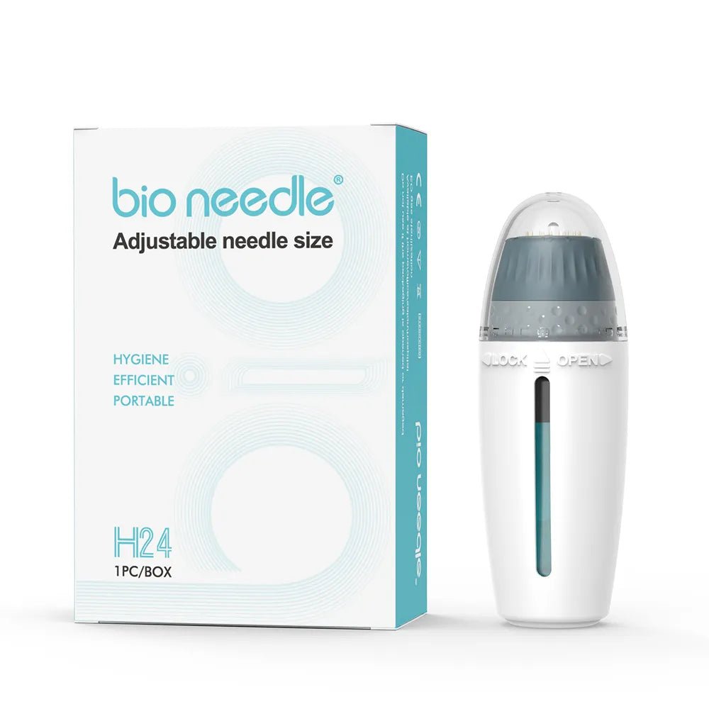 Bio Needle H24 Derma Stamp Hair with Serum Tank - MEDWHOLESALE