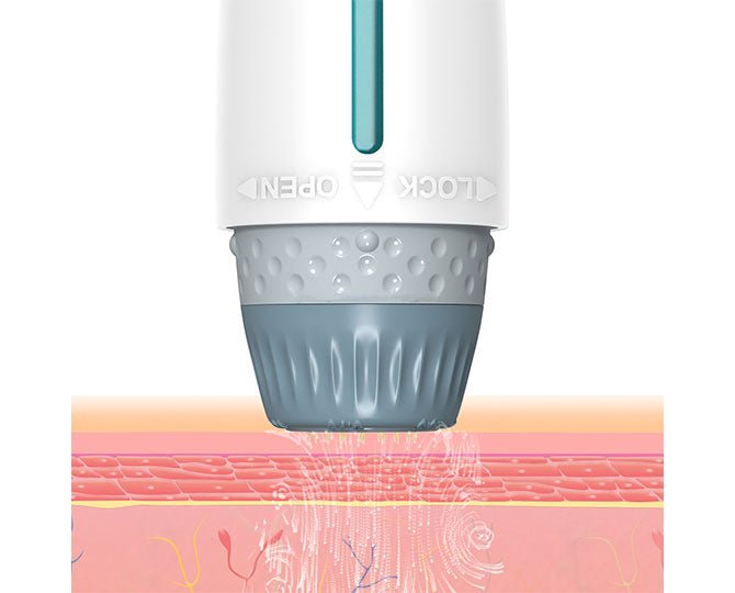 Bio Needle H24 Derma Stamp Hair with Serum Tank - MEDWHOLESALE