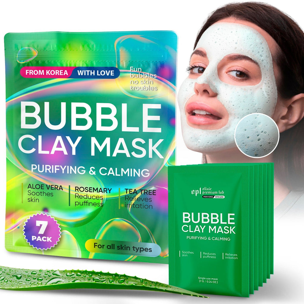 Carbonated Bubble Clay Mask, 7 pack - MEDWHOLESALE