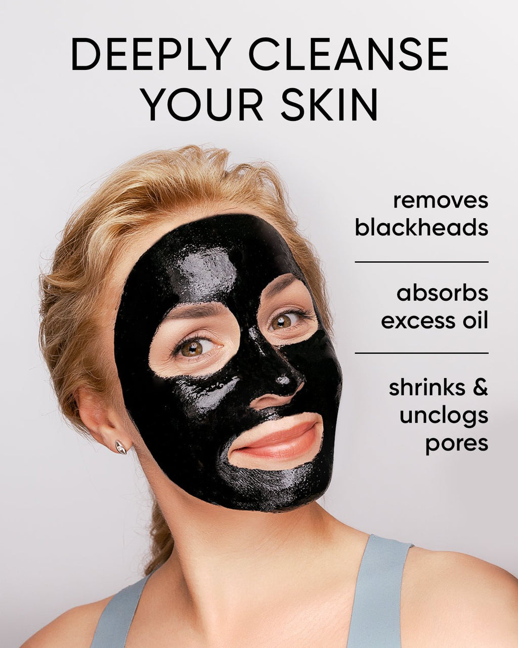 Charcoal Peel Off Face Mask Korean, 8 pack - MEDWHOLESALE
