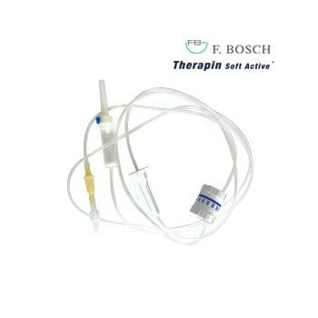 F. Bosch Intravenous Infusion Set with flow regulator - MEDWHOLESALE
