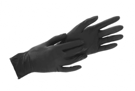 F. Bosch Latex Gloves Black Powder - Free - MEDWHOLESALE
