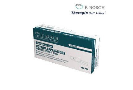 F. Bosch Wooden cotton applicators, sterile - MEDWHOLESALE