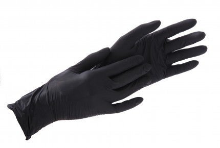 Filoskin BlackStyle Nitrile Gloves 50pcs Powder - Free - MEDWHOLESALE