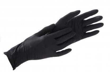 Filoskin BlackStyle Nitrile Gloves 50pcs Powder - Free - MEDWHOLESALE