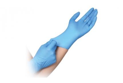 Filoskin Nitrile Gloves Blue Powder - Free - MEDWHOLESALE