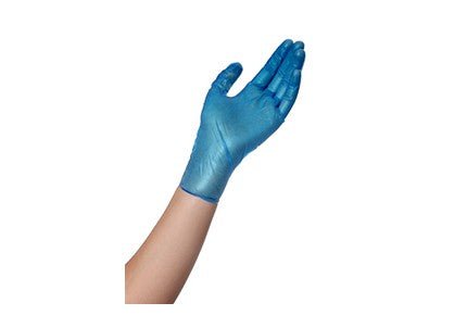 Filoskin XVinyl Vinyl - Nitrile Gloves Blue Powder - Free - MEDWHOLESALE