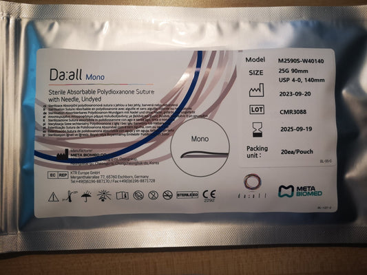 MONO 25G - 90MM/TH - 140MM - MEDWHOLESALE
