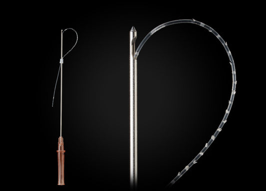 19G-100MM TH-200M.      Dream Again on All your beauty

DA:ALL THREADS
SPIRAL COBRA
Absorbable Polydioxanone Suture With Needle, Undyed