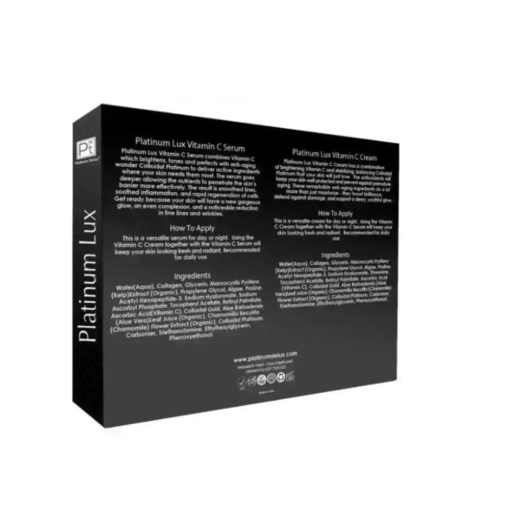Platinum Lux Vitamin C Set - MEDWHOLESALE
