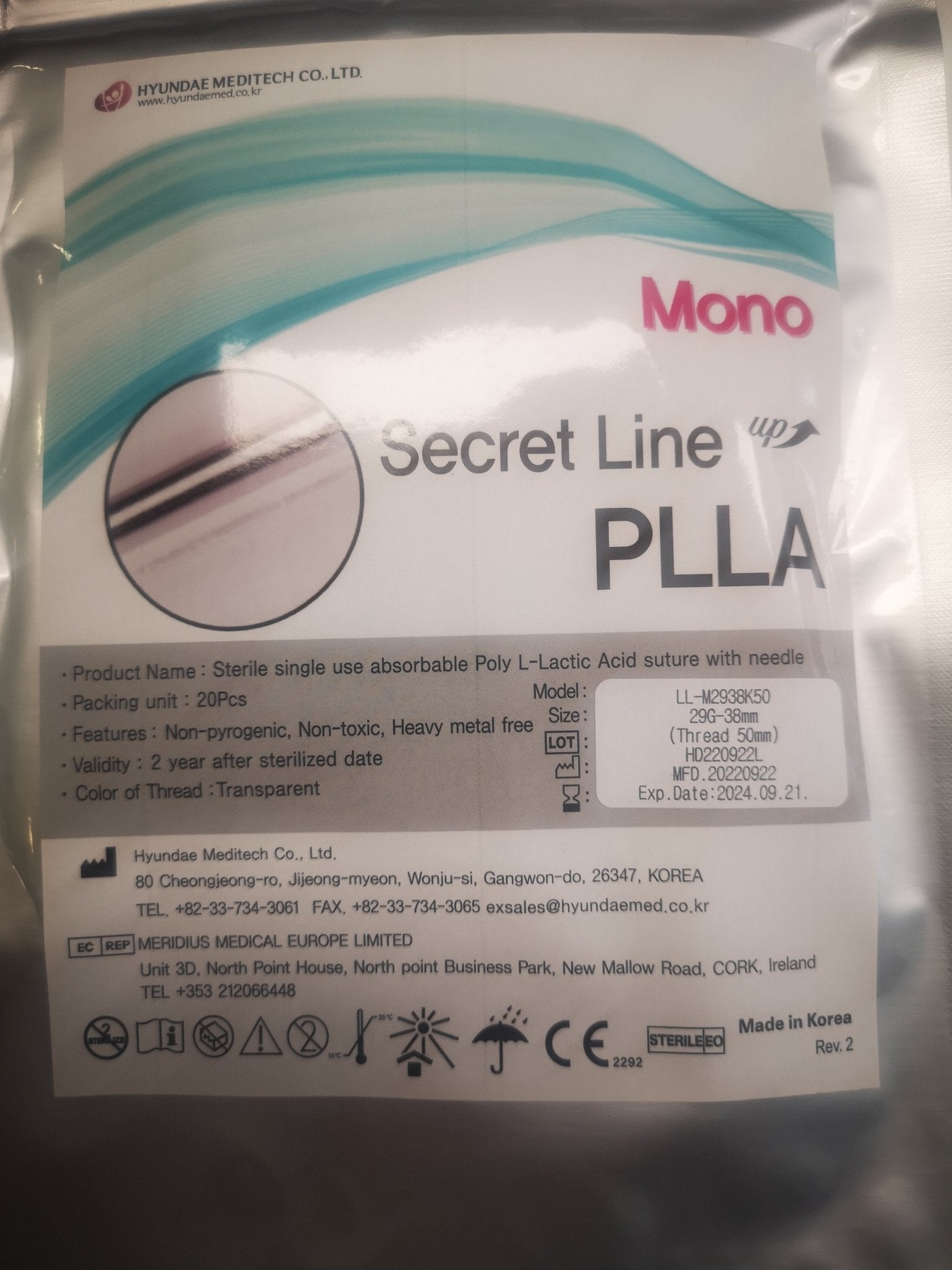 THREADS 29G - 38MM/TH - 50MM - MEDWHOLESALE