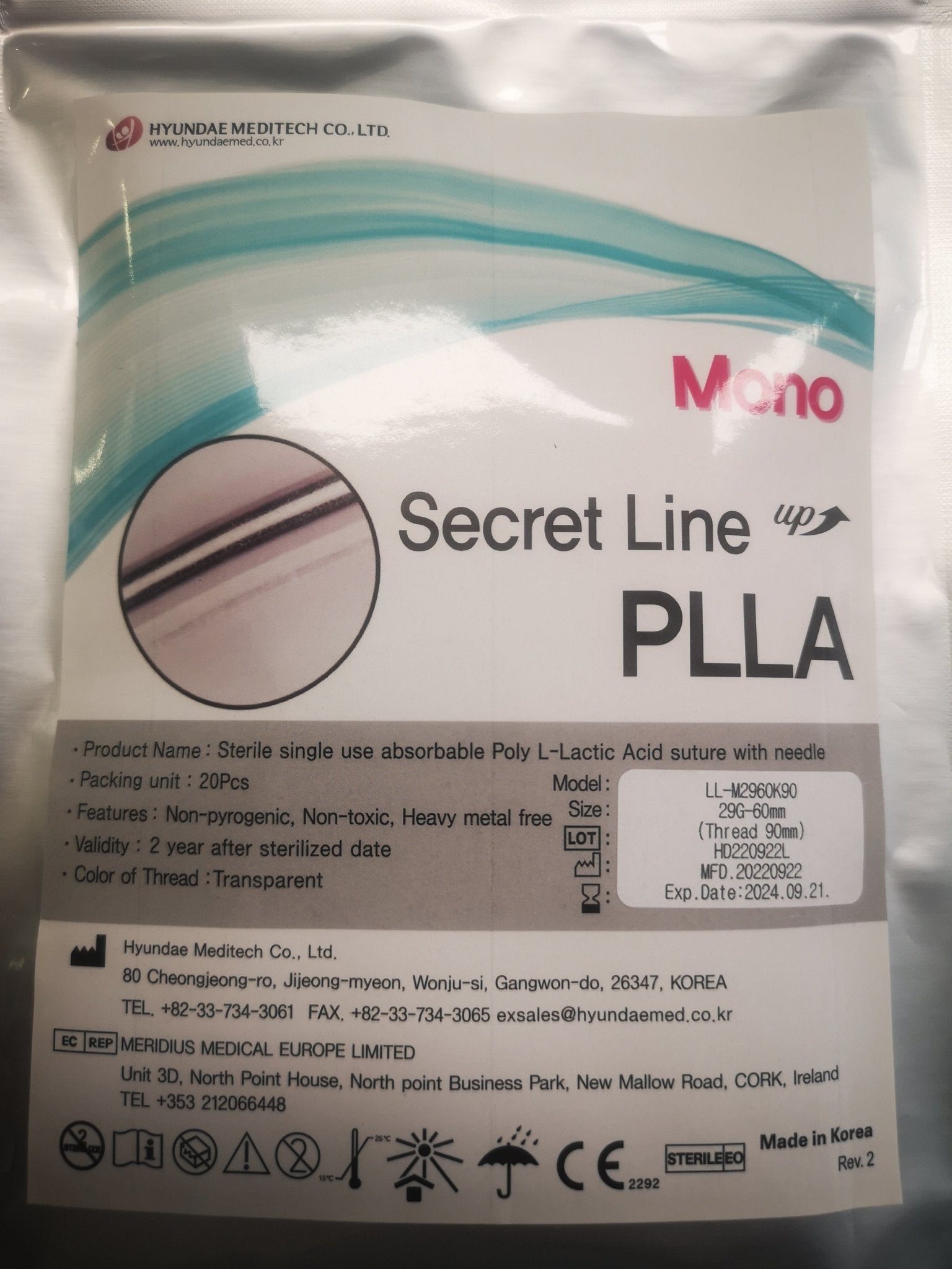 THREADS PLLA MONO 29G - 60MM/TH - 90MM - MEDWHOLESALE