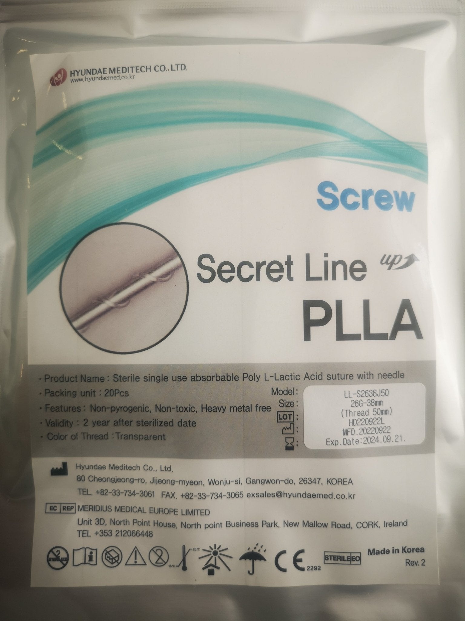 THREADS SCREW PLLA 26G - 90/TH - 150MM - MEDWHOLESALE